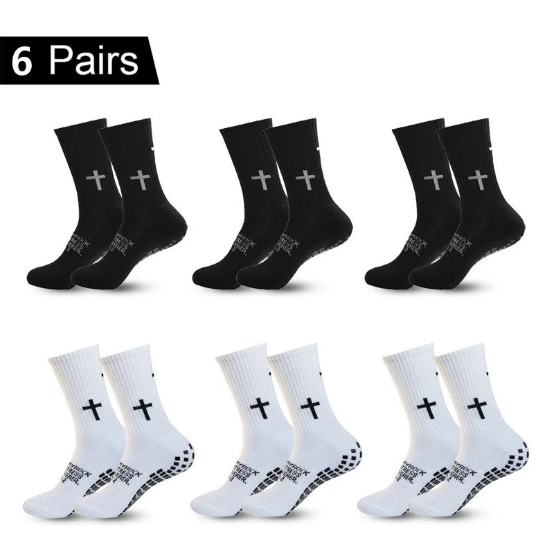 Talacha ProGrip Anti-Slip Soccer Socks — Multi-Pack