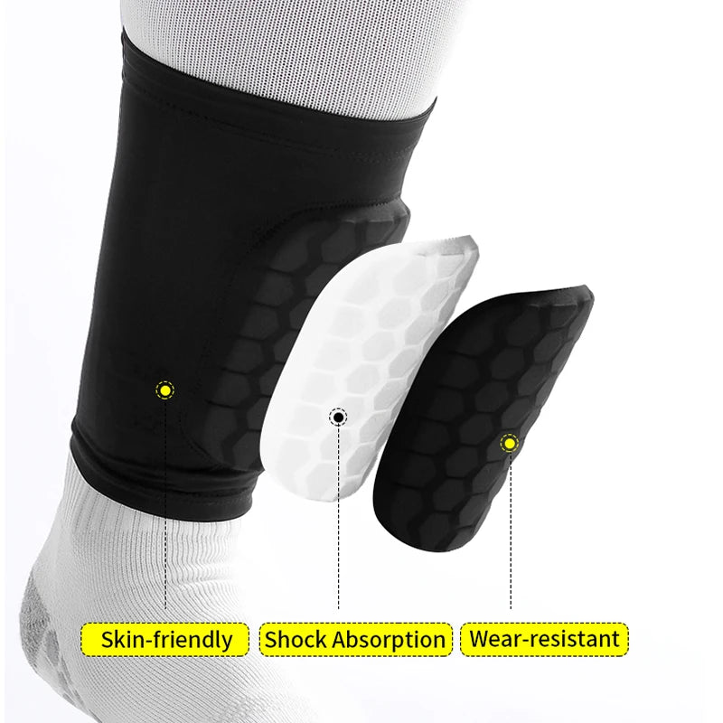 Talacha HexGuard Padded Soccer Calf Sleeves