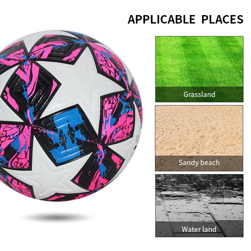 Talacha MatchFlow Pro Seamless Soccer Ball — Sizes 4 & 5