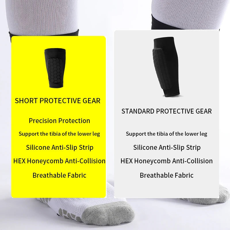 Talacha HexGuard Padded Soccer Calf Sleeves