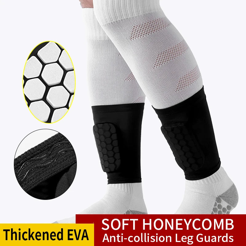 Talacha HexGuard Padded Soccer Calf Sleeves