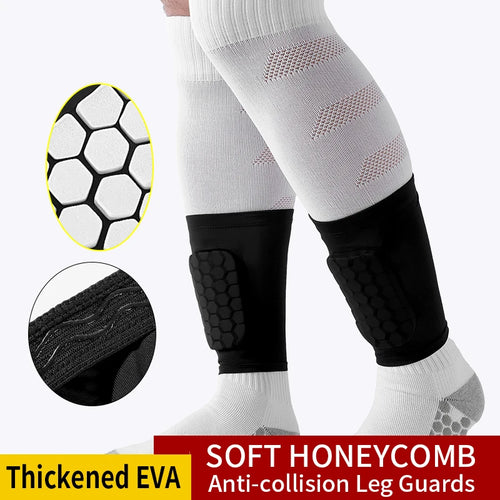 Talacha HexGuard Padded Soccer Calf Sleeves