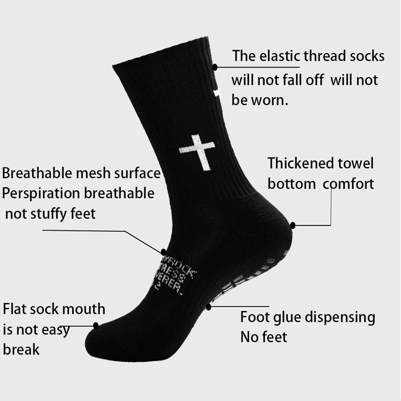 Talacha ProGrip Anti-Slip Soccer Socks — Multi-Pack